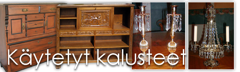 Käytetyt kalusteet